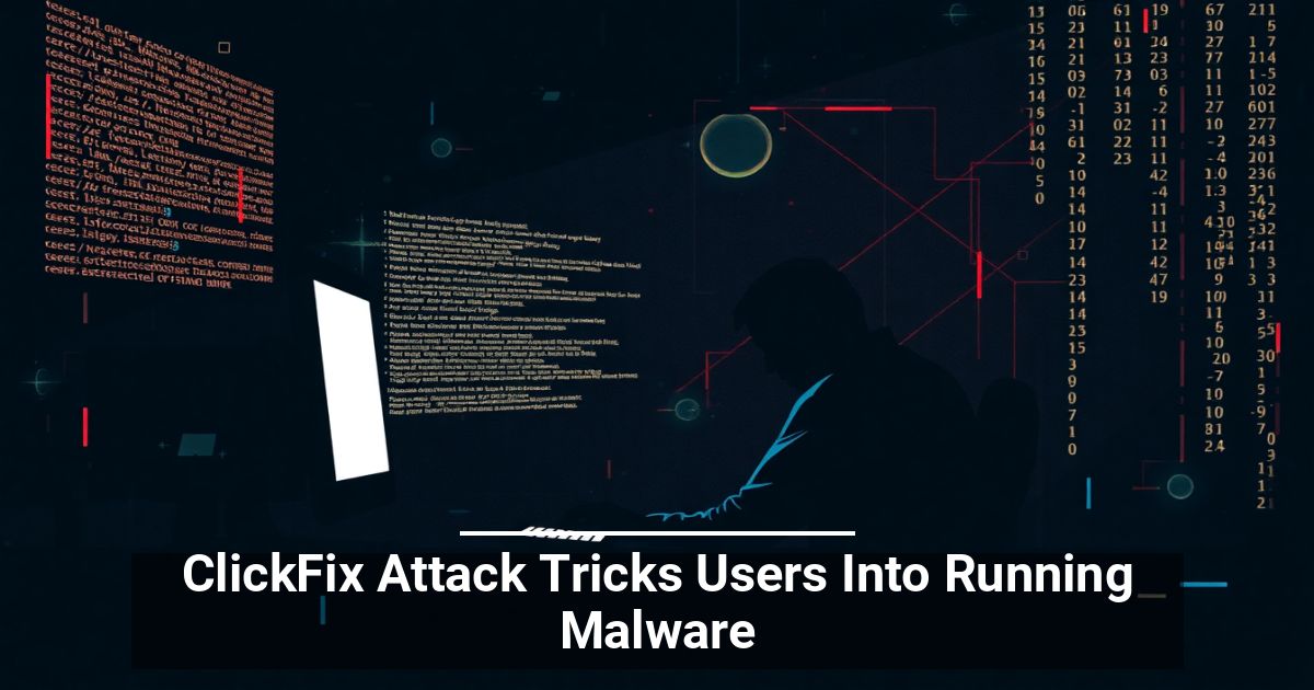 ClickFix Attack Tricks Users Into Running Malware